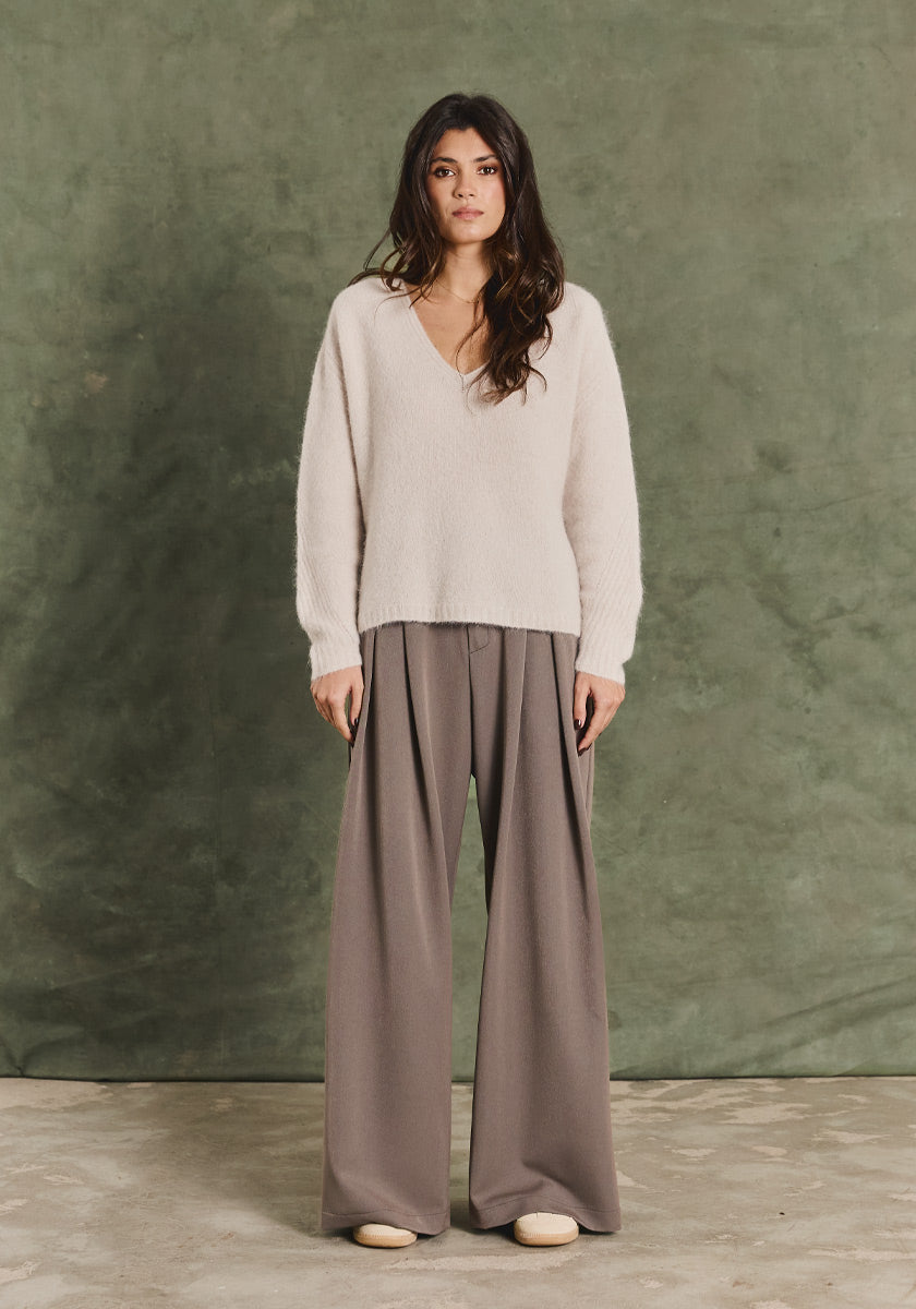 Pantalon PAULO Marron Glacé