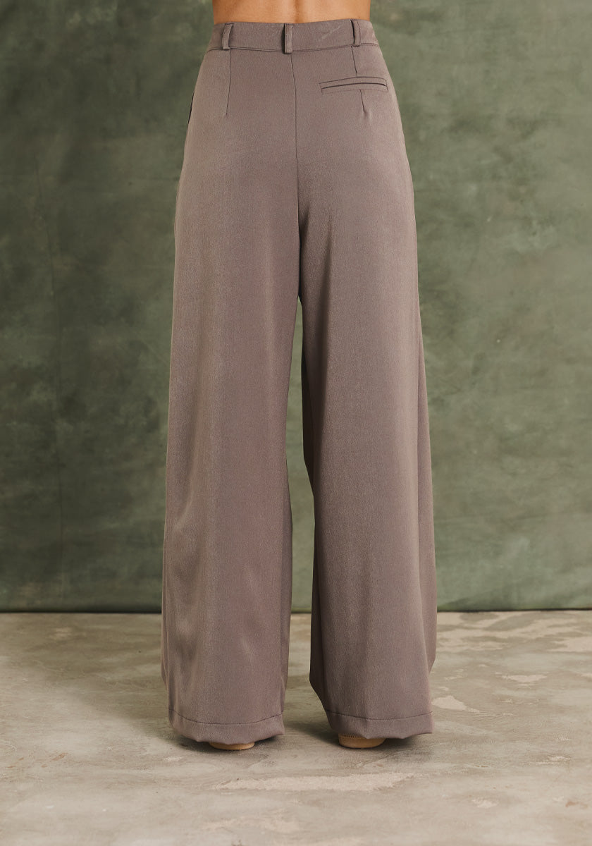 Pantalon PAULO Marron Glacé