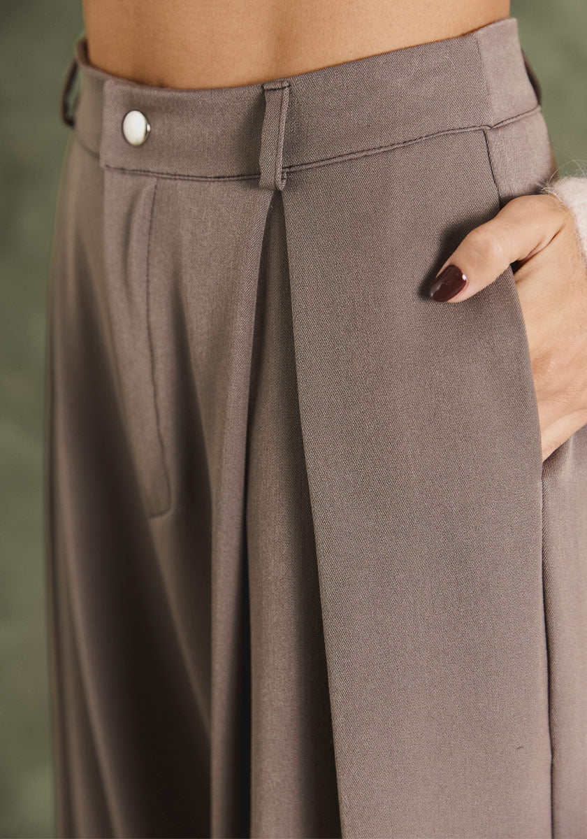 Pantalon PAULO Marron Glacé