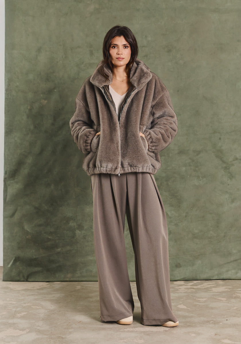 Pantalon PAULO Marron Glacé