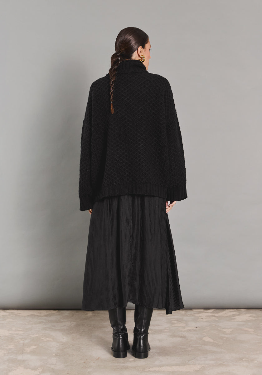 Pull JACINTO Black waffle