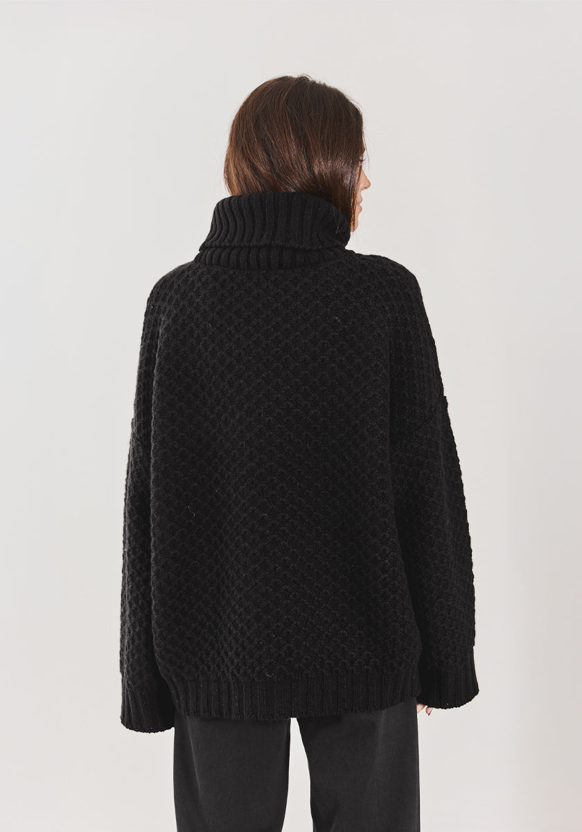 Pull JACINTO Black waffle