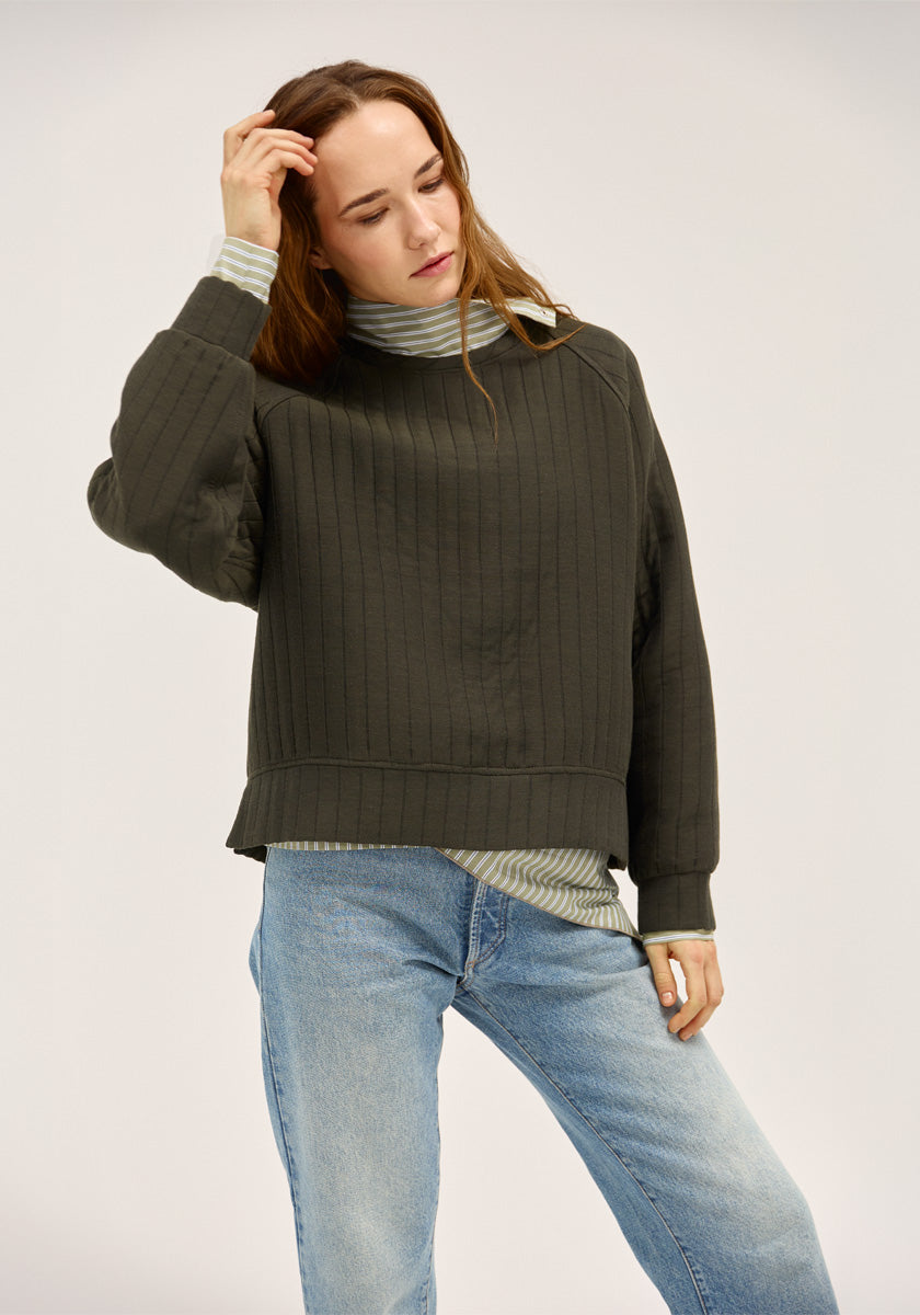 Sweat CAMPOS Kaki Line