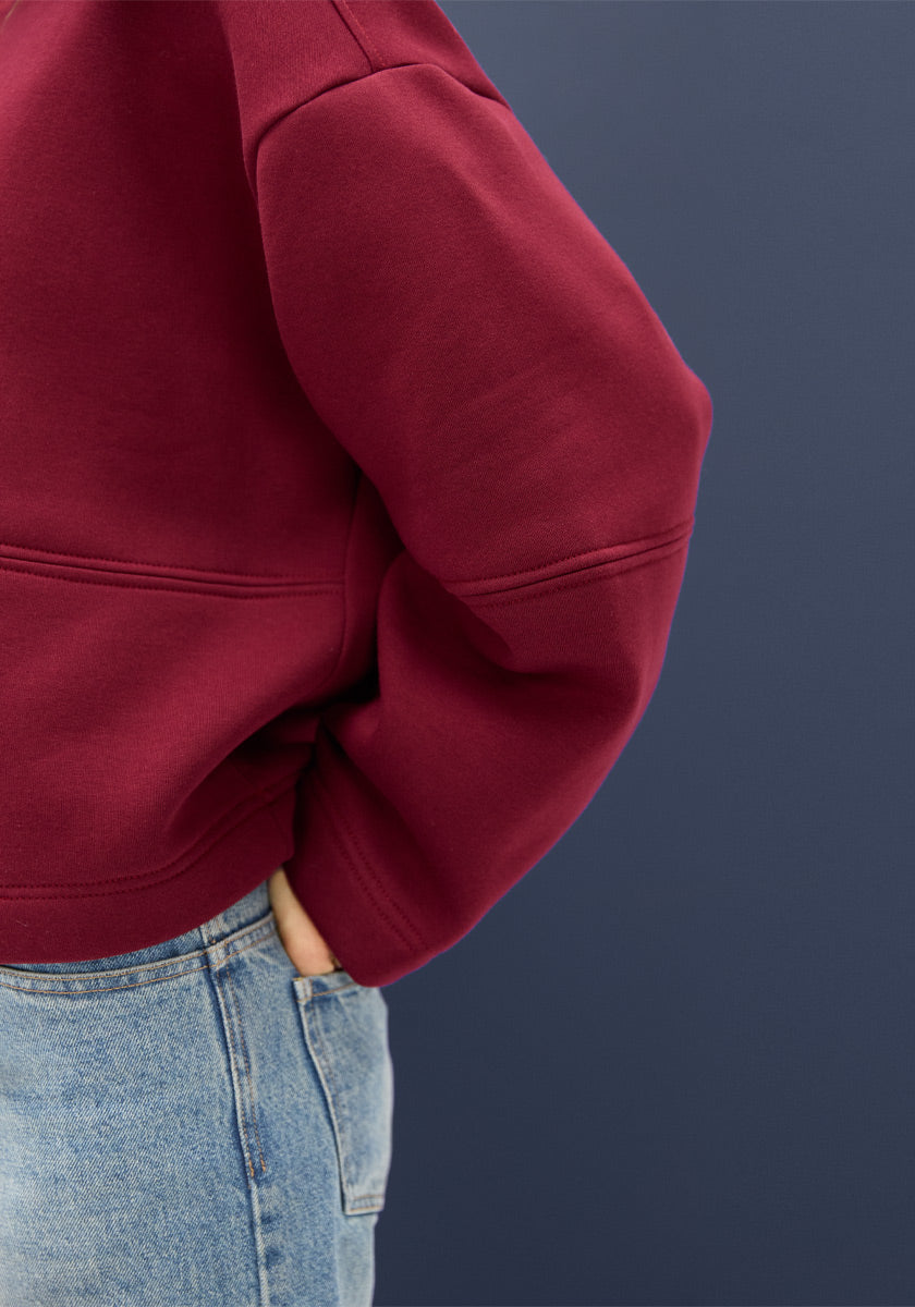 Sweat OBIDOS Bordeaux