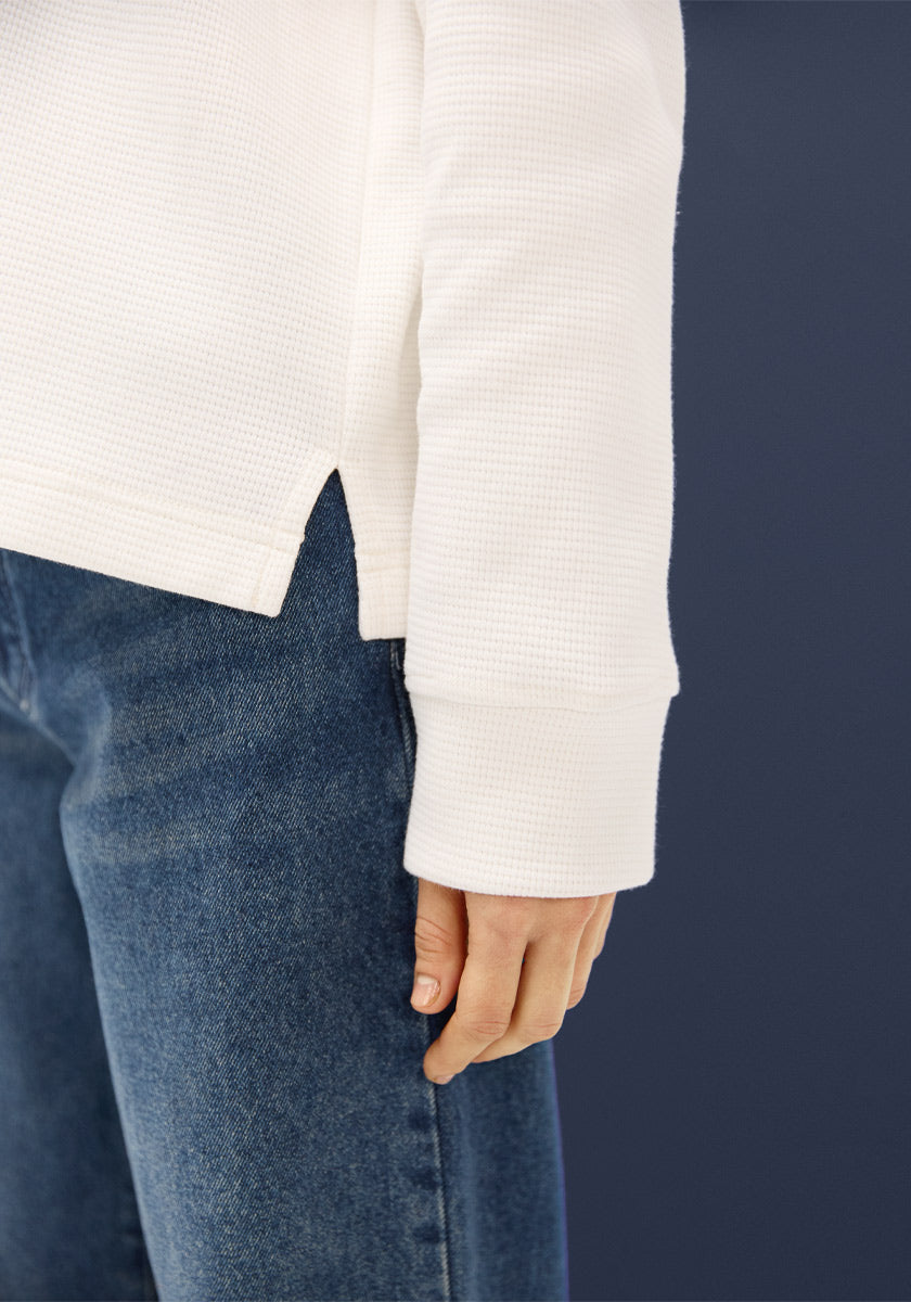 Tee LOPO Waffle white