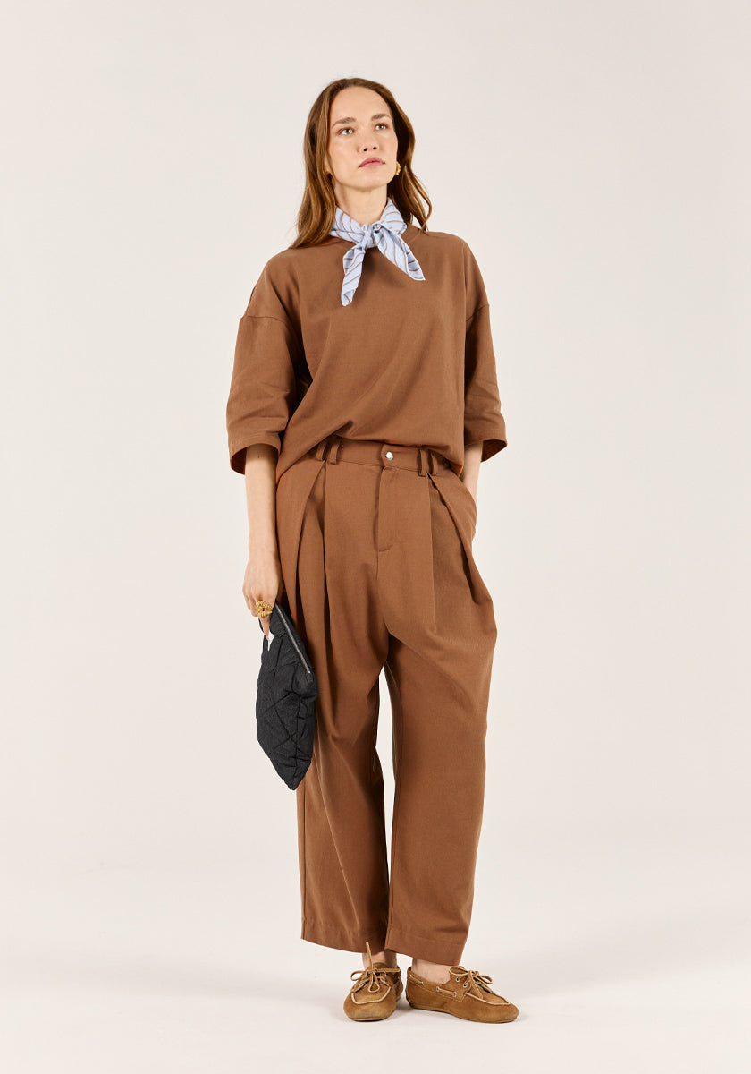 Foulard Baby blue Stripes