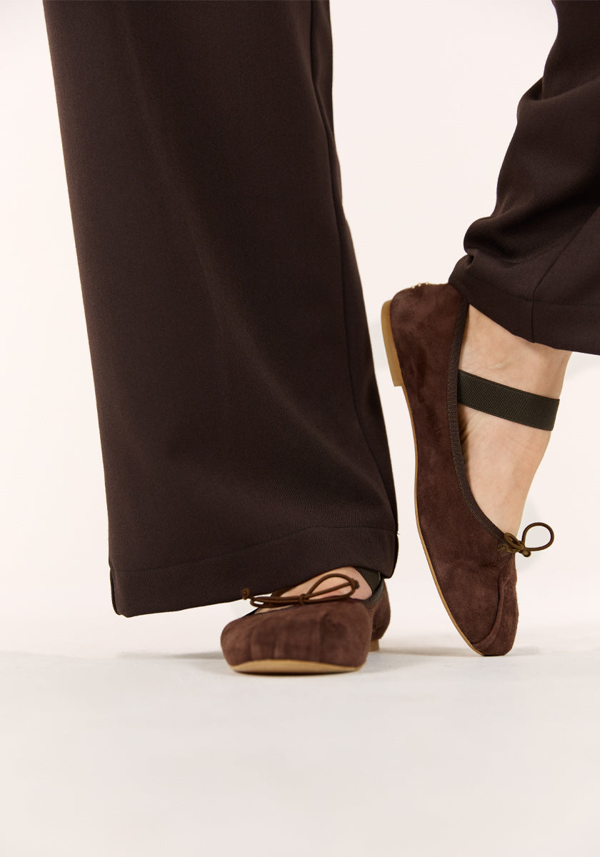 Ballerines ZELIA Chocolat