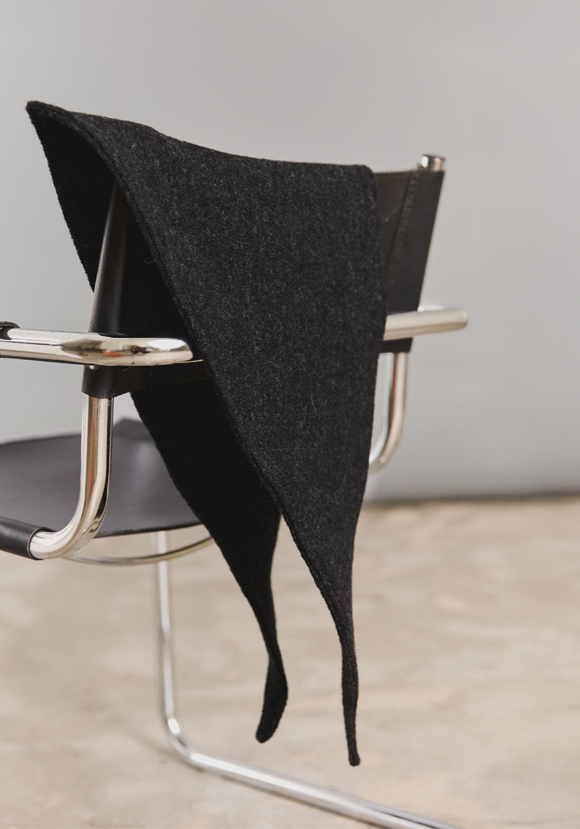 Foulard triangle Anthracite