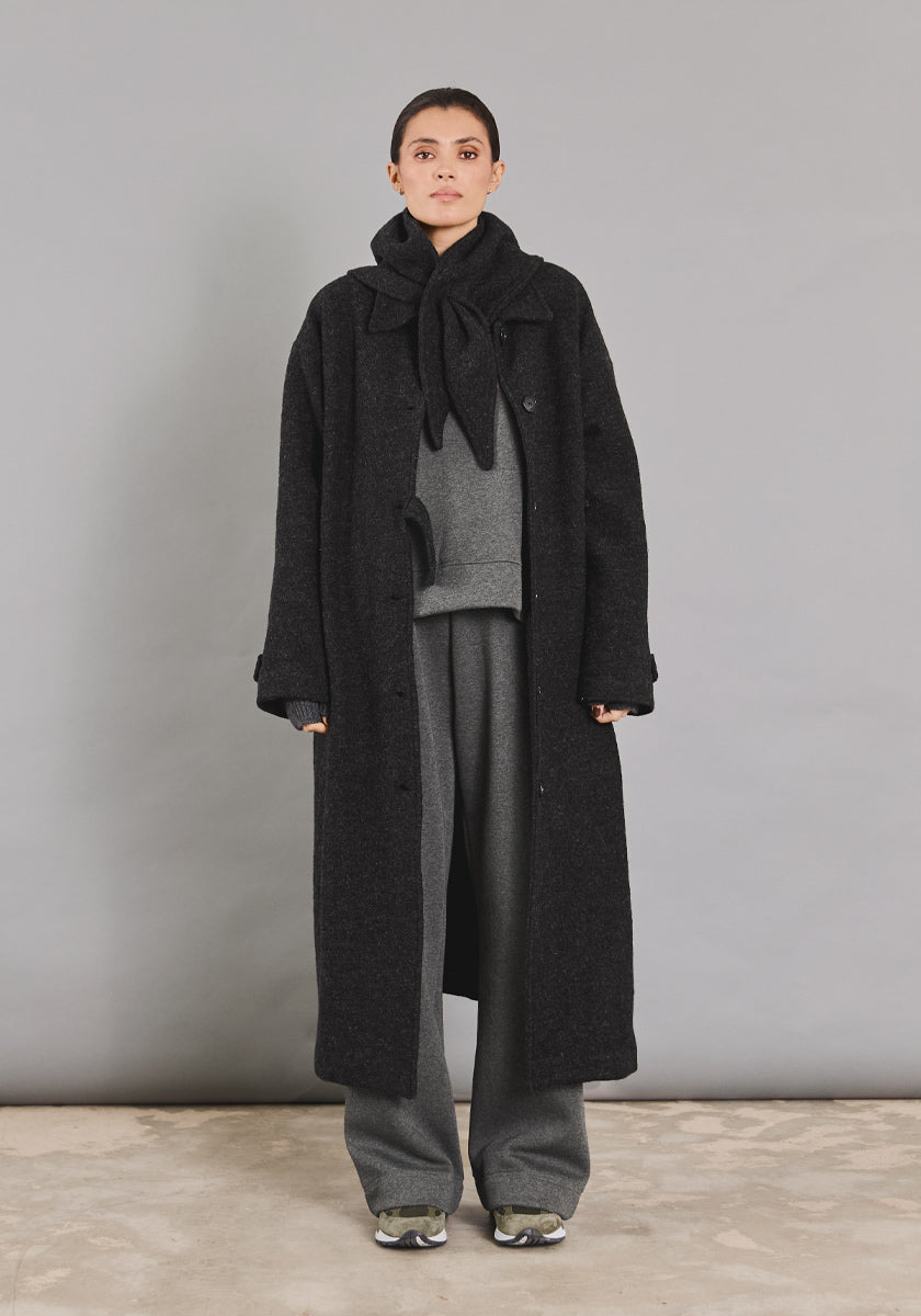 Foulard triangle Anthracite