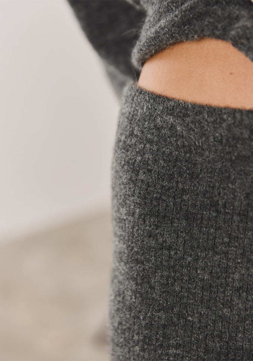 Jupe longue QUINTA Anthracite