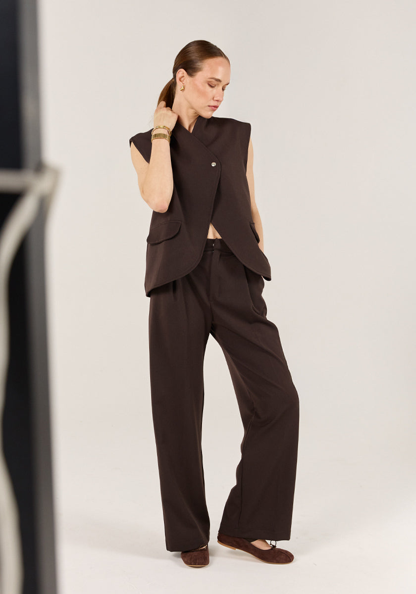 Pantalon AFONSO Chocolat