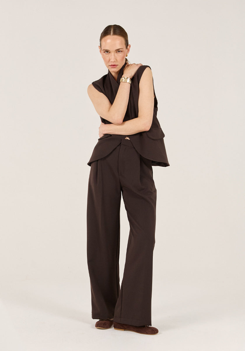 Pantalon AFONSO Chocolat