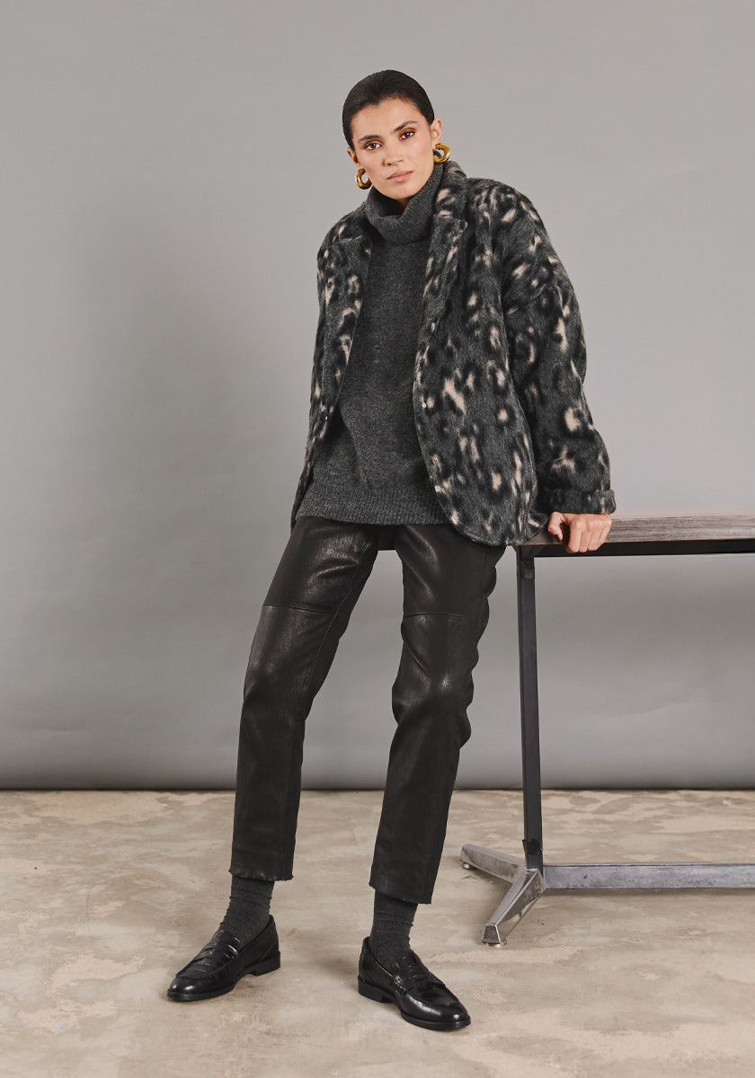 ★ SONGE Studio ★ Pantalon cuir AMOY