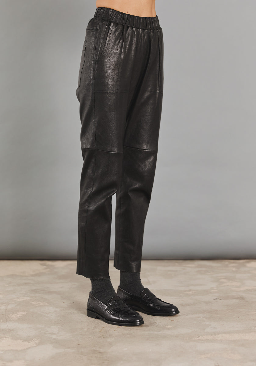 ★ SONGE Studio ★ Pantalon cuir AMOY