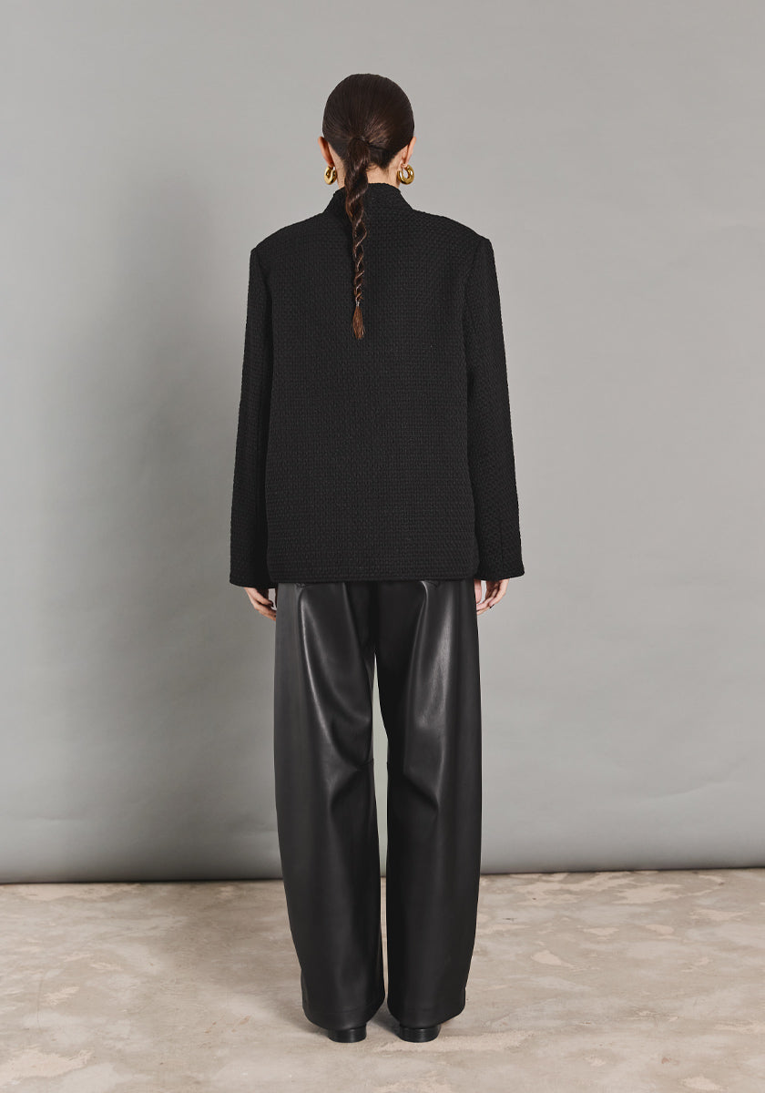 Pantalon MESTRE Simili Black