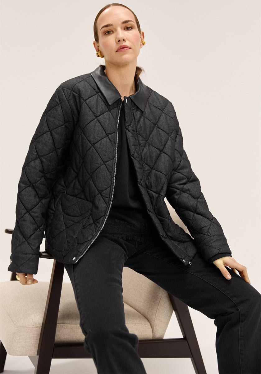 Veste MILA Denim black stone