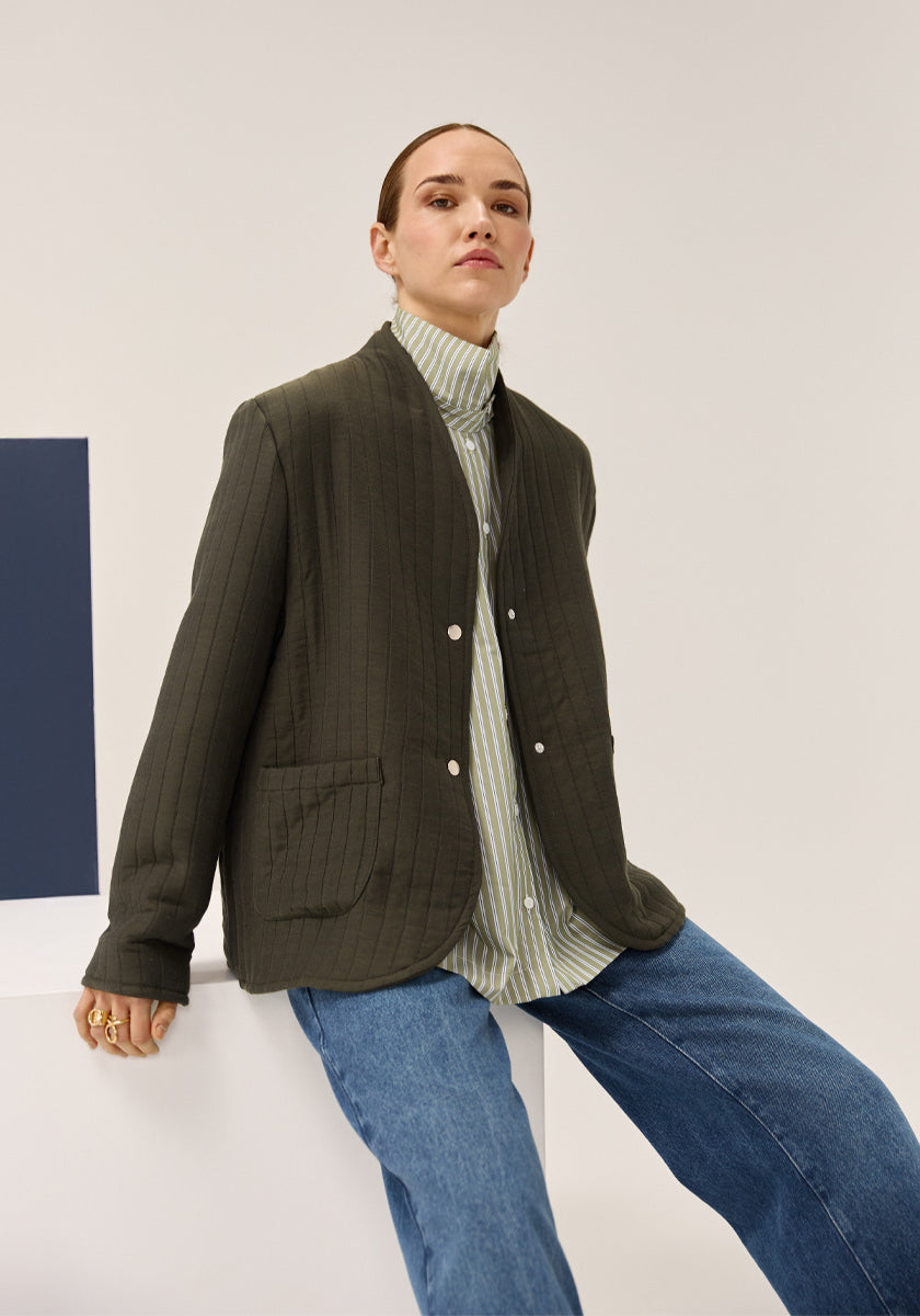 Veste OVANA kaki line