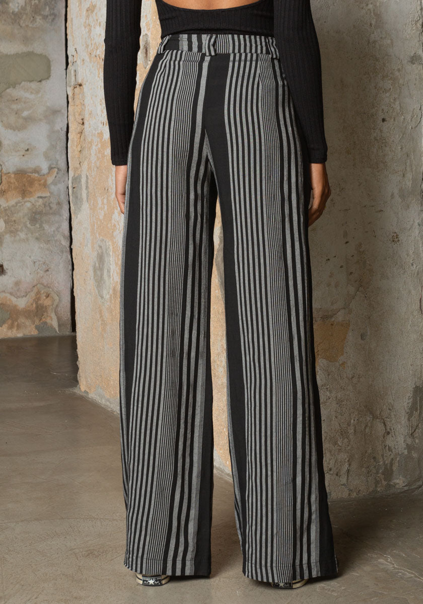 Pantalon ALGES Black Stripes