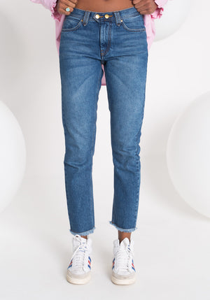 Jean bleu droit denim HARDING SONGE lab Made in Portugal SONGE lab